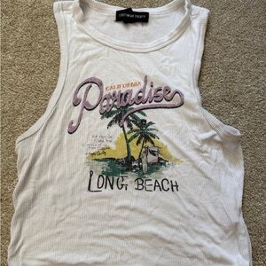 Streetwear Society White Paradise Muscle Tee